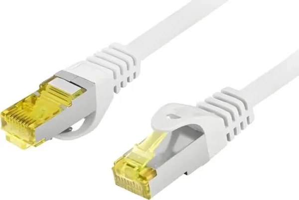 Lanberg 5 m šedá / Patch kabel / Cat6a S/FTP / LSZH / CU / Fluke Passed (PCF6A-10CU-0500-S)