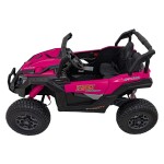Mamido Elektrické autíčko Buggy UTV X3 Off-Road 4x4 24V růžové
