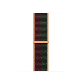 Apple Watch 41mm tmavě višňová/piniově zelená / Provlékací sportovní řemínek / Regular (ML2R3ZM/A)