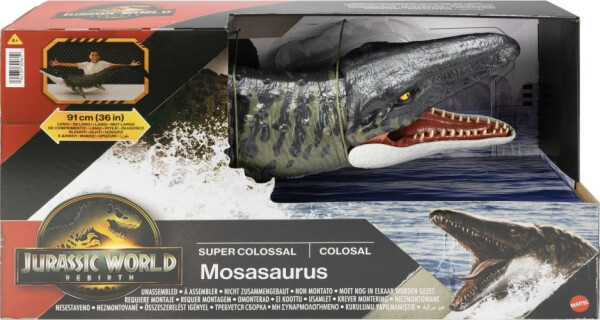 Jurský svět velkolepý Mosasaurus - Mattel Jurský svět