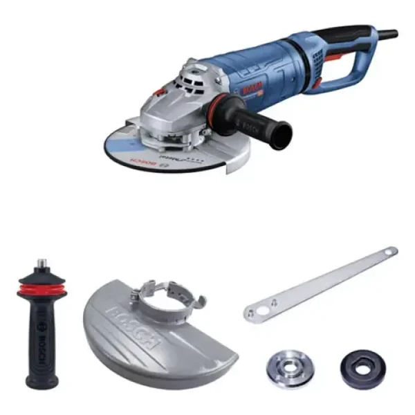 BOSCH GWS 27-230 PR Professional modrá / Úhlová bruska / 2700 W / O 230 mm / M14 / 6500 ot./min (06018C7100)