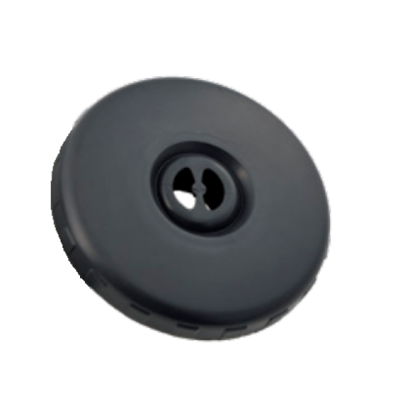 Neptun krytka s mřížkou k ABS trysce 1/2" vnější závit - Tmavě šedá