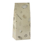 Ib Laursen Papírový sáček Forest treasures 22,5 cm – set 5 ks, béžová barva
