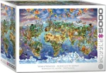 EUROGRAPHICS Puzzle Divy světa