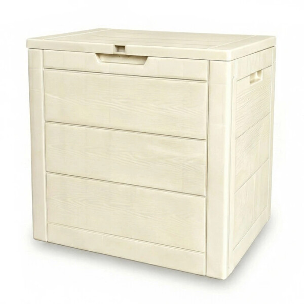 Zahradní úložný box 56x43x53cm, plast, béžová, AZB-G2035 CRM