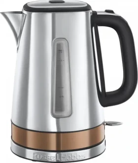 Russell Hobbs 24280-70 Luna Copper Accents / rychlovarná konvice / 2400 W / 1.7 l / nerez / měďená (24280-70)