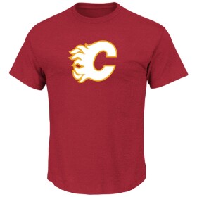 Pánské Tričko Calgary Flames Tek Patch Velikost: S