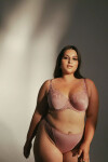 Dámské brazilky 2105/b Yasemin pink - AVA růžová XL