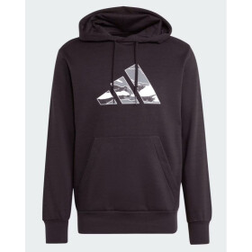 Mikina adidas Camo 3B Hoodie M JM6378 pánské L