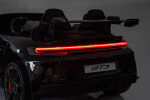Mamido Elektrické autíčko Porsche 911 GT3 XXL | 24V14Ah | 12km/h | Nafukovací kola | 2x320W | Pro 2 děti | Lakované černé
