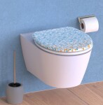 Schütte MOSAIK BLAU-ORANGE | Duroplast, Soft Close 9002560799265
