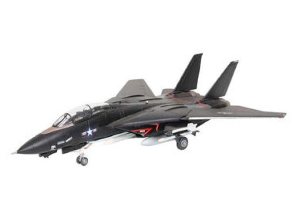 Revell ModelKit letadlo 64029 F-14A Tomcat černá 1:144