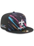 New Era Pánská kšiltovka New Orleans Saints NFL 2026 Crucial Catch 59FIFTY Fitted Velikost: 7 3/8