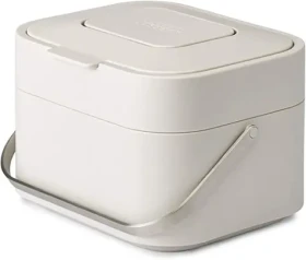 Joseph Joseph Stack 4L Stone - Nádoba na kompostovatelný odpad (30015-JJ)
