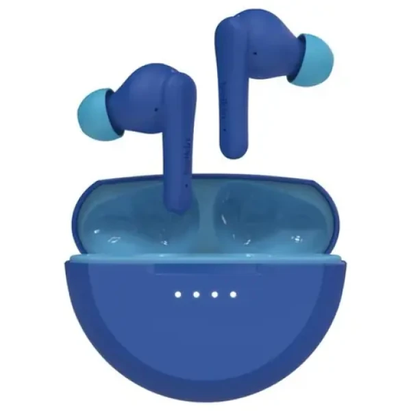 Belkin SOUNDFORM Nano 2 dětská bezdrátová sluchátka modrá / mikrofon / Bluetooth 5.3 / IPX5 / výdrž až 28 hodin (AUC011btBL)