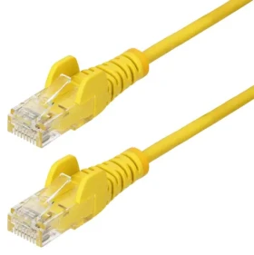 StarTech CAT6 Slim 0,5 m žlutá / Patch kabel / RJ-45 / PoE (N6PAT50CMYLS)