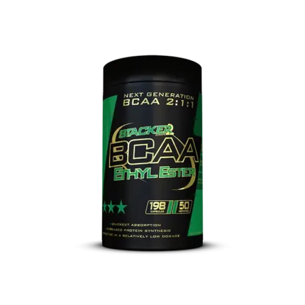 BCAA Ethyl Ester - Stacker2 (198 kaps.) (43831-1-198caps)