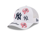 Pánská kšiltovka New York Yankees MLB NEW ERA 940MC AF Trucker All Over bílá