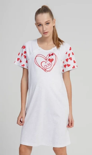 Mateřská dámská noční košilka Vienetta Secret Love