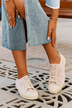 Dámské Tenisky Big Star RR274732 Světle Růžové 37