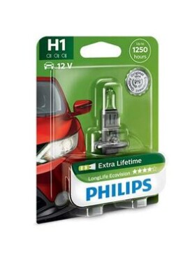 Philips LongLife Eco Vision 12258LLECOB1 H1 P14,5s 12V 55W
