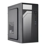 EUROCASE ML M6-590B černá / Skříň / Micro Tower / 2x USB 3.0 + 1x USB-C / bez zdroje (P001050859591)