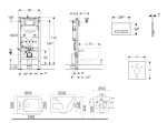 GEBERIT - Duofix Set předstěnové instalace, klozetu Arkas I a sedátka softclose, tlačítko Sigma50, chrom/alpská bílá SANI11CA3155B