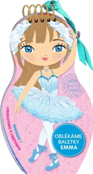 Presco Group Oblékáme baletky EMMA Omalovánky