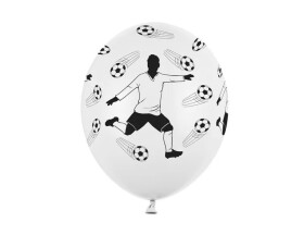 Balónek fotbal 6 ks 33 cm Balónek fotbal 6 ks 33 cm