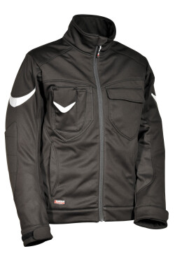 Bunda COFRA SCOURER Softshell Barva: Černá, Velikost: 64 (V065_0_05_Z64)