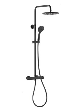 KFA - MOZA termostatický sprchový set, černá 5736-910-81