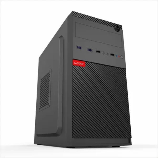 1stCOOL STEP 5 černá / PC skříň / Micro Tower / mATX / Bez zdroje / s ODD / 2x USB 3.0 2x USB 2.0 (MC-STEP5-AU-USB3)