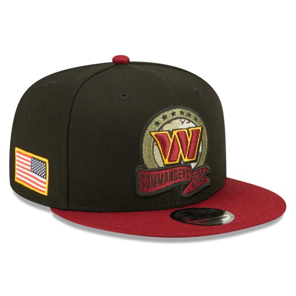 New Era Pánská kšiltovka Washington Commanders NFL 2022 On-Field Salute to Service 9FIFTY Snapback Velikost: S/M