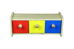 Moyo Montessori Moyo Montessori Barevná krabička se zásuvkami