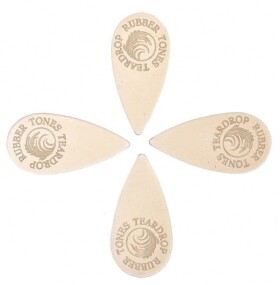 Timber Tones Rubber Tones Teardrop Clear Silicon 4-Pack