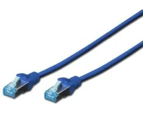 Digitus modrá / Patch kabel / Cat5e / SF/UTP / RJ45 / 0,5 m (DK-1532-005/B)