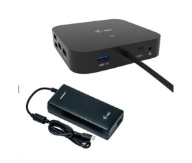 I-tec USB-C HDMI DP Docking Station, Power Delivery 100 W + Universal Charger 112 W EDF_2108518