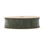 Chic Antique Dekorativní stuha Moss 5 m, zelená barva, textil