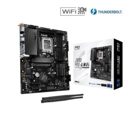 ASRock MB Sc LGA1851 Z890 PRO-A WIFI, Intel Z890, 4xDDR5, 1xDP, 1xHDMI, 1xThunderbolt, WI-FI EDF_380970