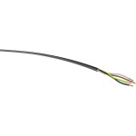 VER H05VV-F 4G1,0 sw Eca Ri.50 energetický kabel H05VV-F 4 G 1 mm² černá 50 m