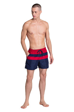 Pánské plavky 38858 Side - HENDERSON tmavě modrá M