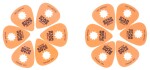 Star Picks 0.60 mm Orange