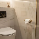 REA - Držák na toaletní papír 109 Til Brush Gold REA-88047