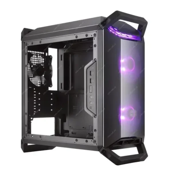 Cooler Master MasterBox Q300P černá / Micro ATX / 2x USB 3.0 / 2x 120mm RGB + 1x 120mm / bez zdroje / průhledná bočnice (MCB-Q300P-KANN-S02)