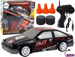 Mamido Sportovní autíčko na dálkové ovládání R/C 1:24 s vyměnitelnými koly černé