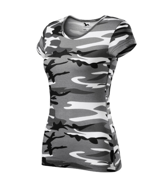 Camo Pure tričko dámské camouflage gray S