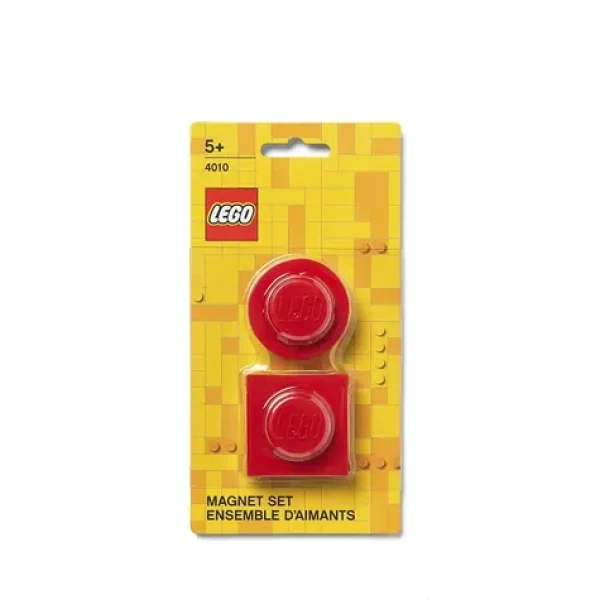 LEGO® Iconic Magnetky sada 2 ks červená