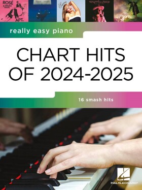 MS Really Easy Piano: Chart Hits of 2024-2025