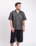 Carhartt WIP S/S Snake Camo Shirt Snake Camo, Leaf garment dyed L