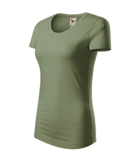 Origin (GOTS) tričko dámské khaki XS